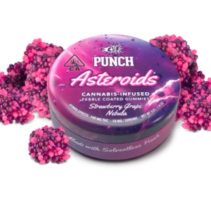 Punch Asteroids 100mg - Strawberry Grape Nebula