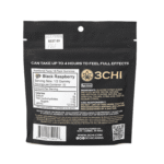 3Chi Delta 8 Gummies – Black Raspberry (400 mg Total Delta 8 THC) - Image 4