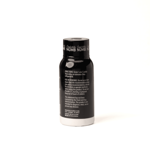 3Chi Delta 8 THC Shot – Comfortably Numb (25 mg Delta 8 THC + 25 mg CBN) - Image 3