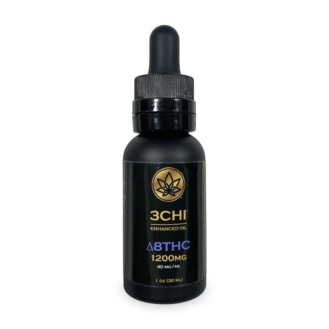 3Chi Delta 8 Tincture (1200 mg Delta 8 THC)