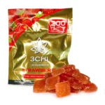 3Chi Delta 9 THC Gummies – Strawberry (200 mg Total Delta 9 THC) - Image 2