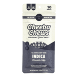 Cheeba Chews Delta 9 Chocolate Taffy – Indica (100 mg Delta 9 THC Total) - Image 2