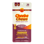 Cheeba Chews Delta 9 and THCv Mocha Chocolate Taffy – Charged (50 mg Total Cannabinoids) - Image 2