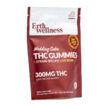 Erth Wellness THC Live Resin Gummies – Wedding Cake - Image 2