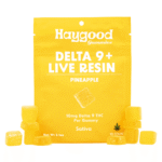 Haygood Delta 9 Live Resin Gummies – Pineapple (100 mg Total Delta 9 THC)