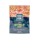 Kush Kube Delta 9 + CBD Gummies – Sour Watermelon (150 mg total Delta 9 THC + 150 mg Total CBD) - Image 2