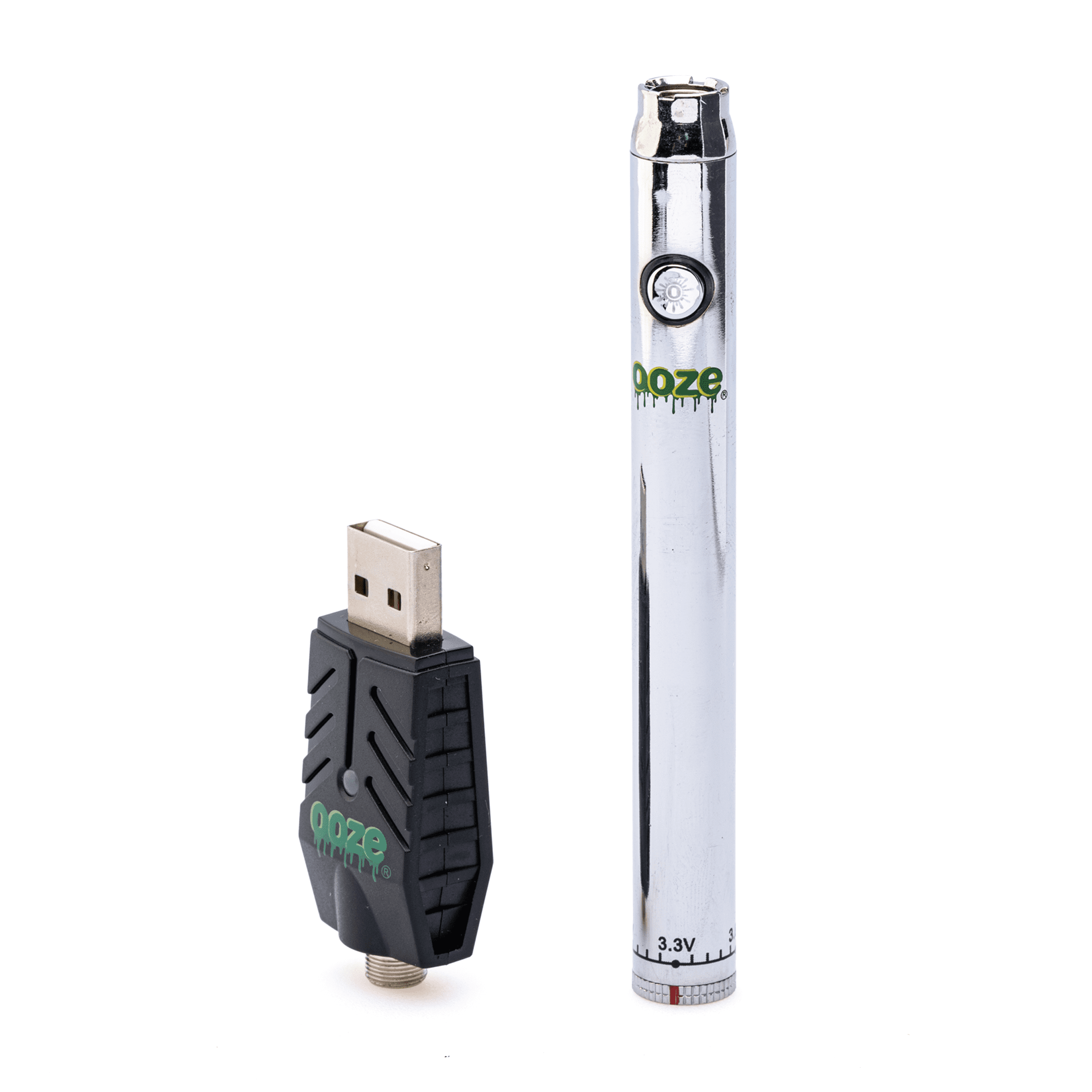Ooze-Slim-Twist-Pen-Vape-Battery-–-Cosmic-Chrome-Product Ooze Slim Twist Pen Vape Battery – Cosmic Chrome - Image 1