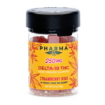 PharmaTHC Delta 10 THC Gummies – Strawberry Kiwi (250 mg Total Delta 10 THC) - Image 2