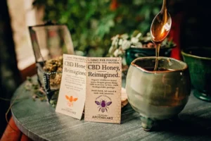 The Brothers Apothecary Sweet Heat CBD Honey – 5 Pack (75 mg Total CBD) - Image 3