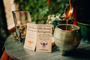The Brothers Apothecary Lavender CBD Honey – 5 Pack (75 mg Total CBD) - Image 6