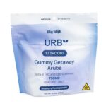 Urb Delta 9 and CBD Gummies – Blueberry Pomegranate - Image 2