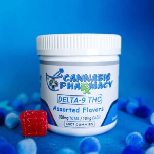 Cannabis Pharmacy Delta-9 THC Gummies | 10mg – Assorted Flavors – 30ct