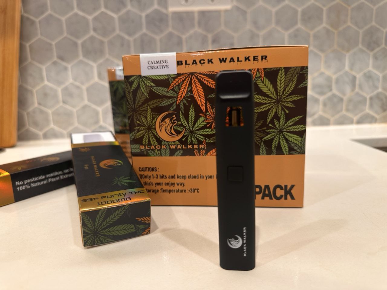 Black Walker THC Vape
