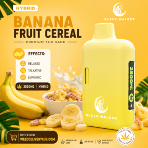 Black Walker Banana Fruit Cereal